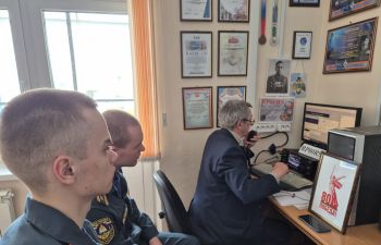 Радиолюбители института приняли участие в радиомемориале "Победа"