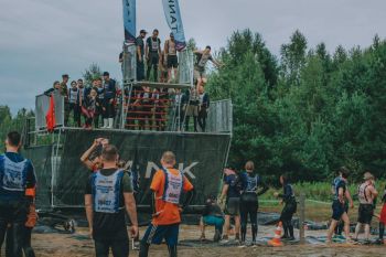 Личный состав института принял участие в «Гонке героев»