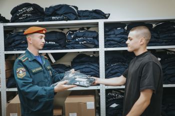 В Уральский институт ГПС МЧС России прибыли первокурсники