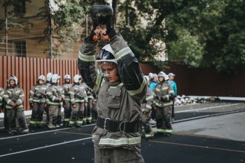 Первокурсники прошли испытания на право ношения берета