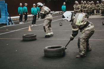 Первокурсники прошли испытания на право ношения берета