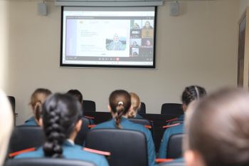 Личный состав института принял участие в вебинаре-практикуме «Без опасности»