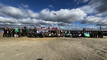 Участие команд Уральского института ГПС МЧС России в военно-спортивной игре "Зарница"