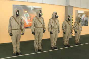 Второй день Уральский институт ГПС МЧС России принимает участие в штабной тренировке по гражданской обороне