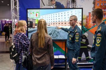 Уральский институт ГПС МЧС России — участник 100+  TechnoBuild