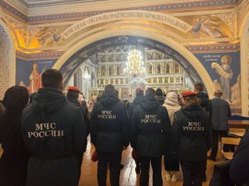 Курсанты Уральского института ГПС МЧС России приняли участие в общегородском молодежном молебне