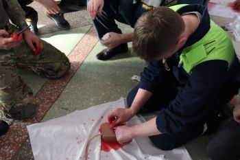  В Уральском институте ГПС МЧС России проходит научно-практический семинар по обучению оказанию первой помощи в боевых и чрезвычайных условиях