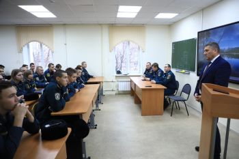 В институте обсудили направления сотрудничества с Управлением договорных подразделений ФПС ГПС № 3 В институте обсудили направления сотрудничества с Управлением договорных подразделений ФПС ГПС № 3