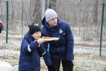 Будущие спасатели — в деле: курсанты института провели “Богатырские игры” для детей.