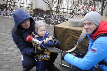 Будущие спасатели — в деле: курсанты института провели “Богатырские игры” для детей.