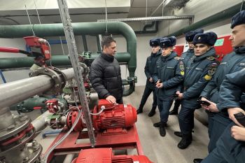 Курсанты института прошли практическое занятие по изучению систем пожарной автоматики Курсанты института прошли практическое занятие по изучению систем пожарной автоматики