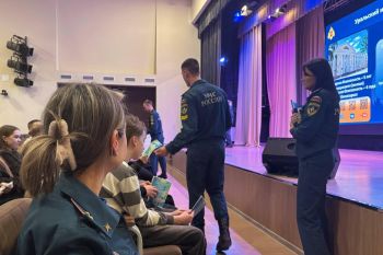 Курсанты института приняли участие в профориентационном мероприятии 