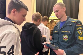 Курсанты института приняли участие в профориентационном мероприятии 