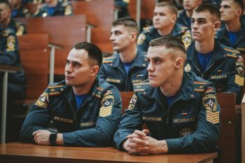 Личный состав вуза присоединился к просмотру прямой трансляции пресс-конференции с Владимиром Путиным