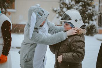 Новогодний праздник для воспитанников центра «Гнездышко» Новогодний праздник для воспитанников центра «Гнездышко»