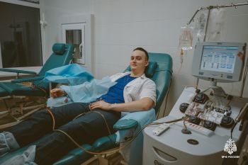 Курсант Уральского института ГПС МЧС России стал донором костного мозга Курсант Уральского института ГПС МЧС России стал донором костного мозга