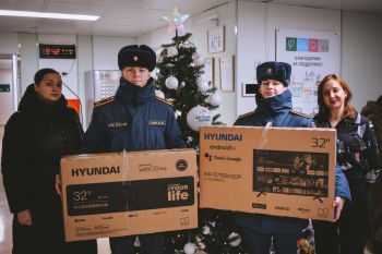 Новогоднее чудо от Уральского института ГПС МЧС России