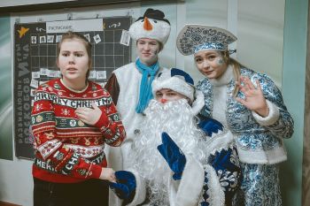 "Коробка добра: теплая встреча в "Сейчастье"