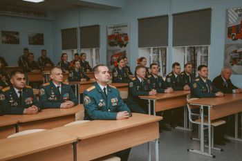 В Уральском институте ГПС МЧС России открыта новая учебная аудитория к 35-летию МЧС России