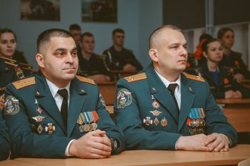 В Уральском институте ГПС МЧС России открыта новая учебная аудитория к 35-летию МЧС России