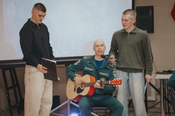 Курсанты института встретили Новый 2026 год