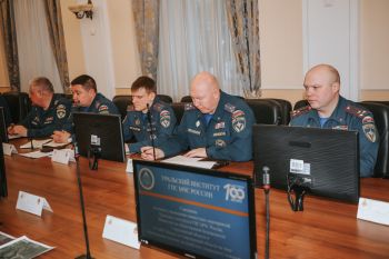 Совещание по подготовке к учениям: Тушение ландшафтных пожаров в Свердловской области
