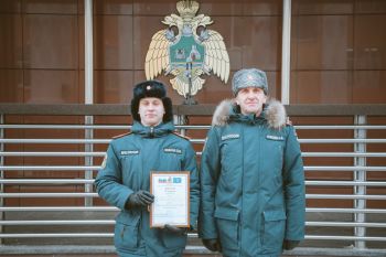 Начало рабочей недели в Уральском институте ГПС МЧС России