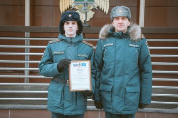 Начало рабочей недели в Уральском институте ГПС МЧС России