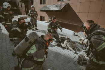 Как в институте отработали тактику тушения пожаров Как в институте отработали тактику тушения пожаров