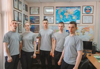 Личный состав института принимает участие в мероприятиях  Недели космоса