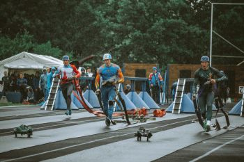Команда вуза по пожарно спасательному спорту стала серебряным призером Чемпионата образовательных организаций высшего образования МЧС России