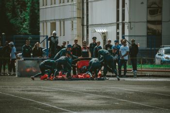 Команда вуза по пожарно спасательному спорту стала серебряным призером Чемпионата образовательных организаций высшего образования МЧС России
