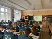 Личный состав института провел открытый урок для кадетов Личный состав института провел открытый урок для кадетов