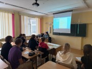 Школьникам Заречного рассказали о профессии пожарного-спасателя 