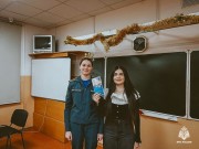 Курсанты Уральского института ГПС МЧС России ведут профориентационную работу со школьниками в регионах