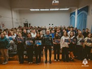 Курсанты Уральского института ГПС МЧС России ведут профориентационную работу со школьниками в регионах