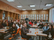 Курсанты Уральского института ГПС МЧС России ведут профориентационную работу со школьниками в регионах