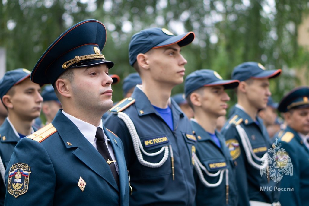 Уральский институт ГПС МЧС. Берет курсанта.