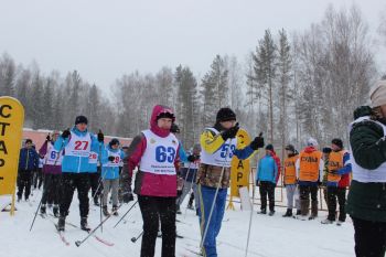 Соревнования по лыжным гонкам среди постоянного состава института