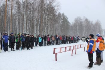 Соревнования по лыжным гонкам среди постоянного состава института