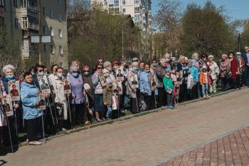 Курсанты приняли участие в акции памяти у мемориала «Вечная слава героям 1941-1945 гг.»