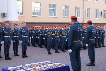 В институте состоялось награждение участников Парада Победы