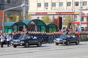 В институте состоялось награждение участников Парада Победы