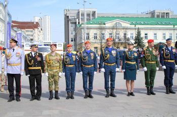 Уральский институт ГПС МЧС России стал участником военного Парада Победы