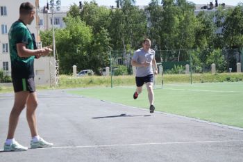 Сотрудники института приняли участие в соревнованиях по бегу в зачет Спартакиады «Здоровье»