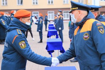 Первокурсники института присягнули на верность Родине