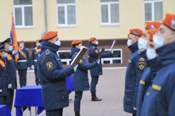 Первокурсники института присягнули на верность Родине