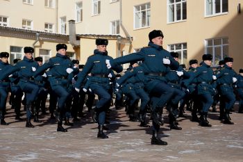 Личный состав вуза готовится к параду победы