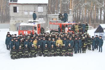 Курсанты-выпускники успешно отработали пожарно-тактические учения