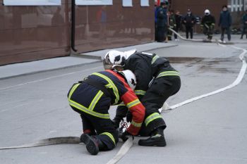 В вузе прошли соревнования по боевому развёртыванию 